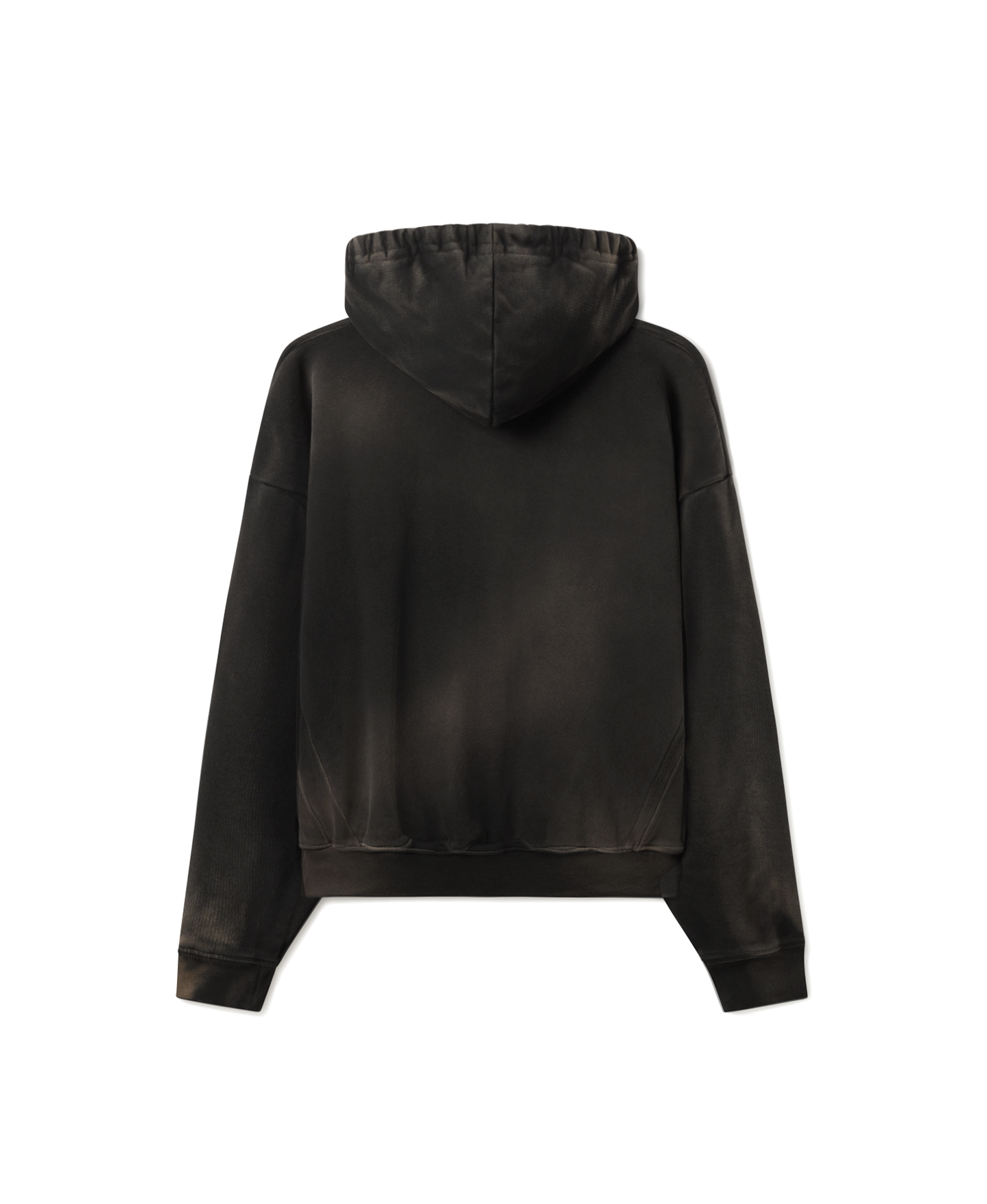 700 GSM Faded Black Hoodie