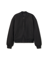 'Jet Black' Bomber Jacket