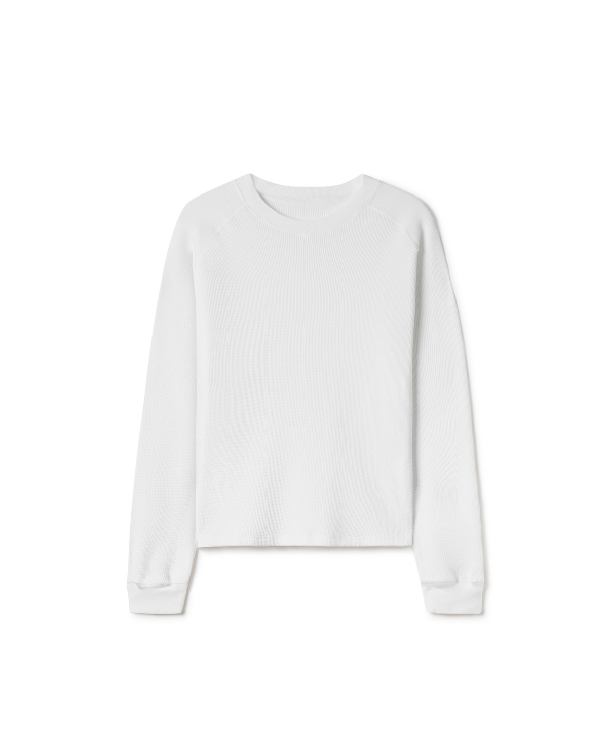 350 GSM 'Bone White' Thermal Longsleeve