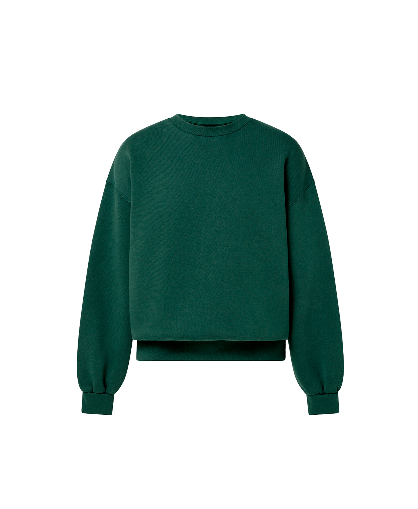 450 GSM 'British Racing Green' Crewneck