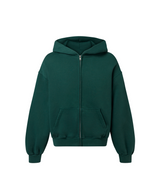 450 GSM 'British Racing Green' Zipper