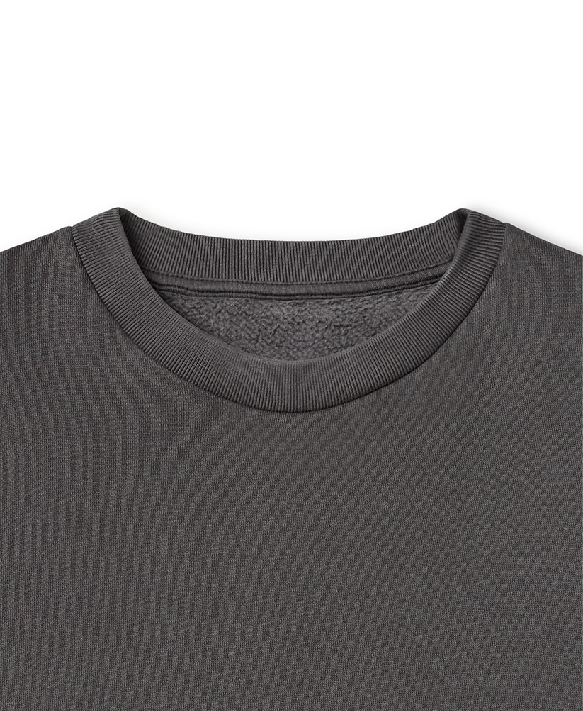 450 GSM 'Anthracite' Crewneck – Velour Garments