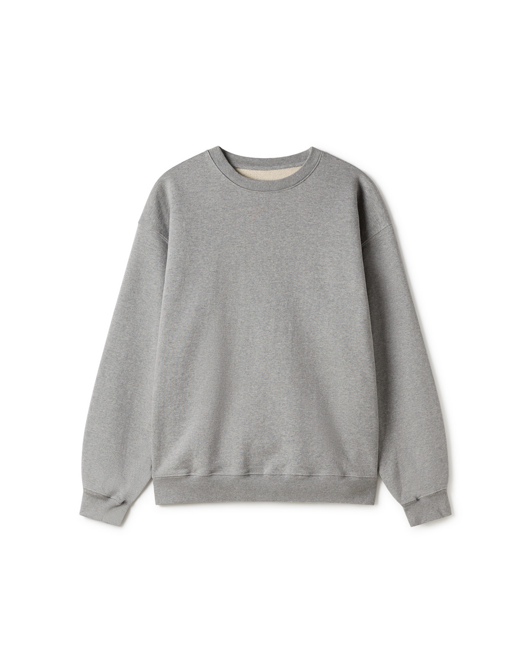 600 GSM 'Ash Gray' Crewneck