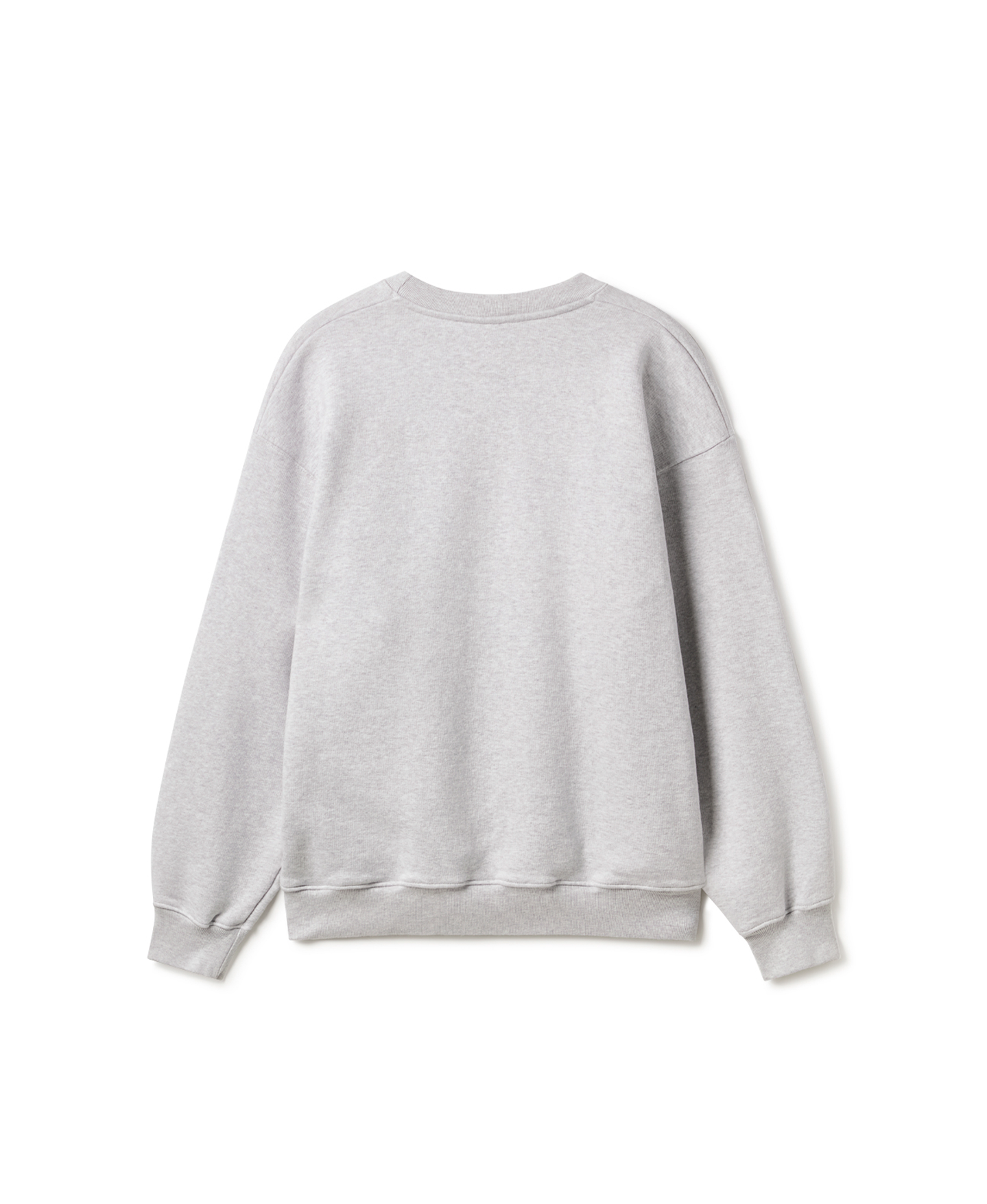 600 GSM Light Heather Gray Crewneck