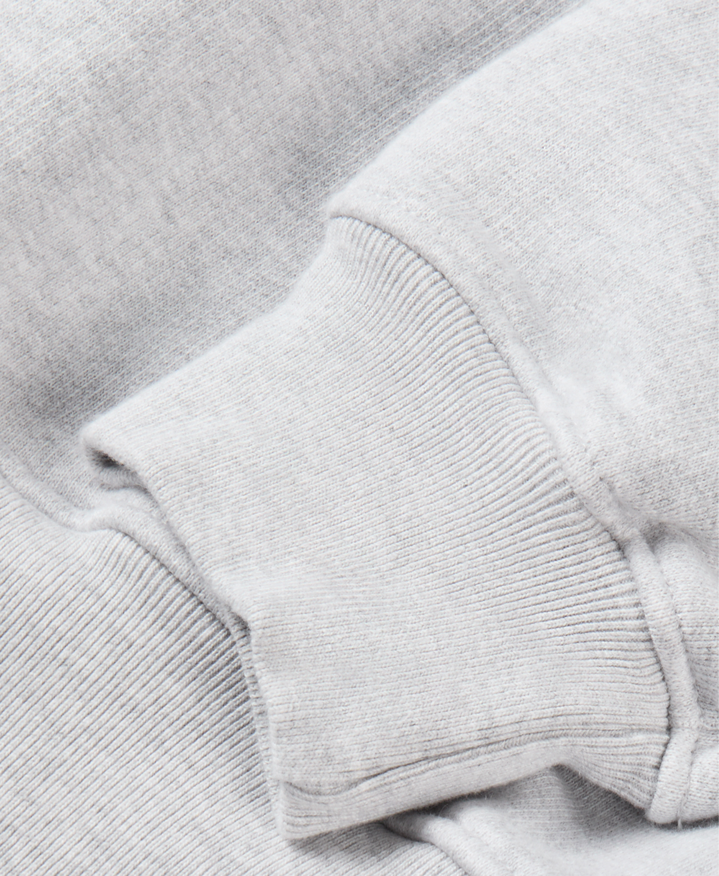 600 GSM 'Light Heather Gray' Crewneck