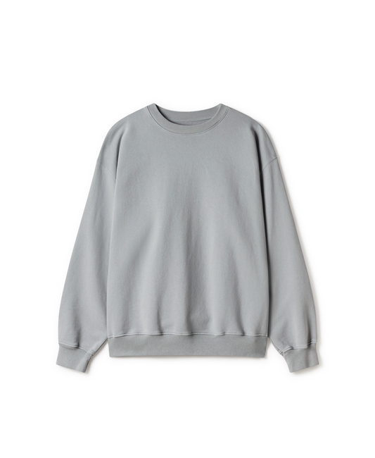 600 GSM 'Neutral Gray' Crewneck