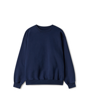 Load image into Gallery viewer, 600 GSM &#39;Navy Blue&#39; Crewneck
