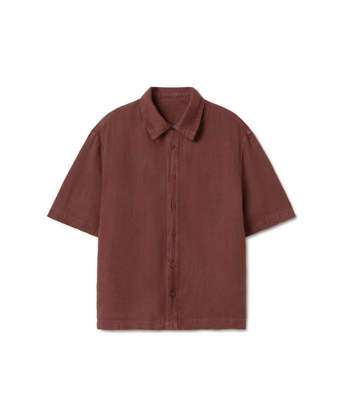 'Cigar' Linen Shirt