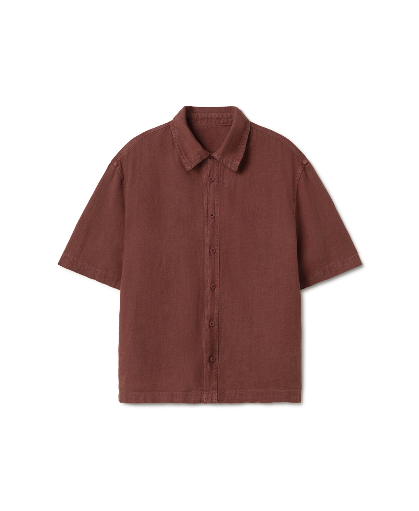 'Cigar' Linen Shirt