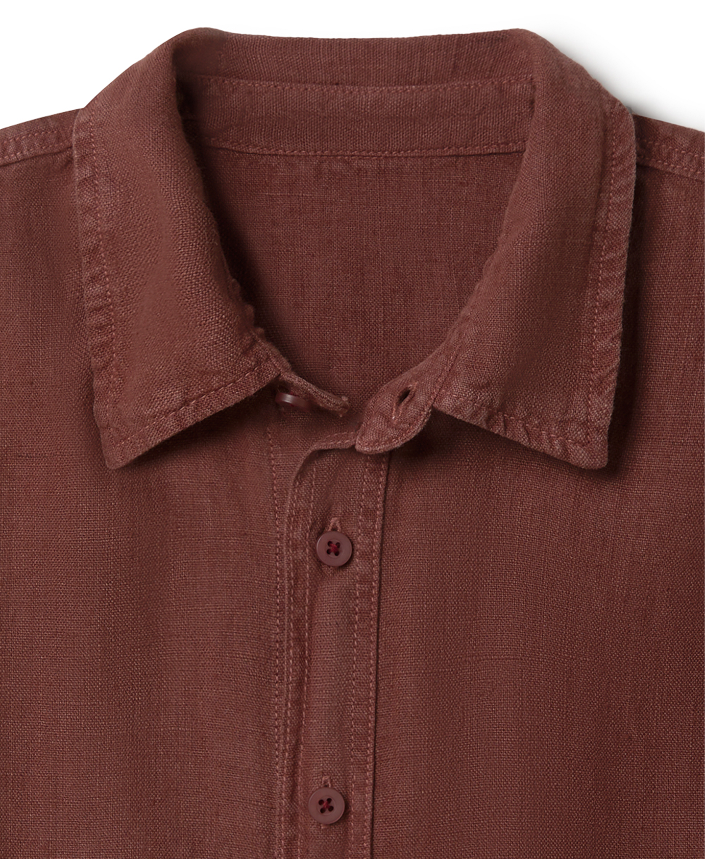 'Cigar' Linen Shirt