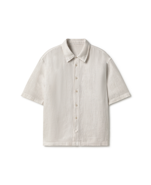 'Ecru' Linen Shirt