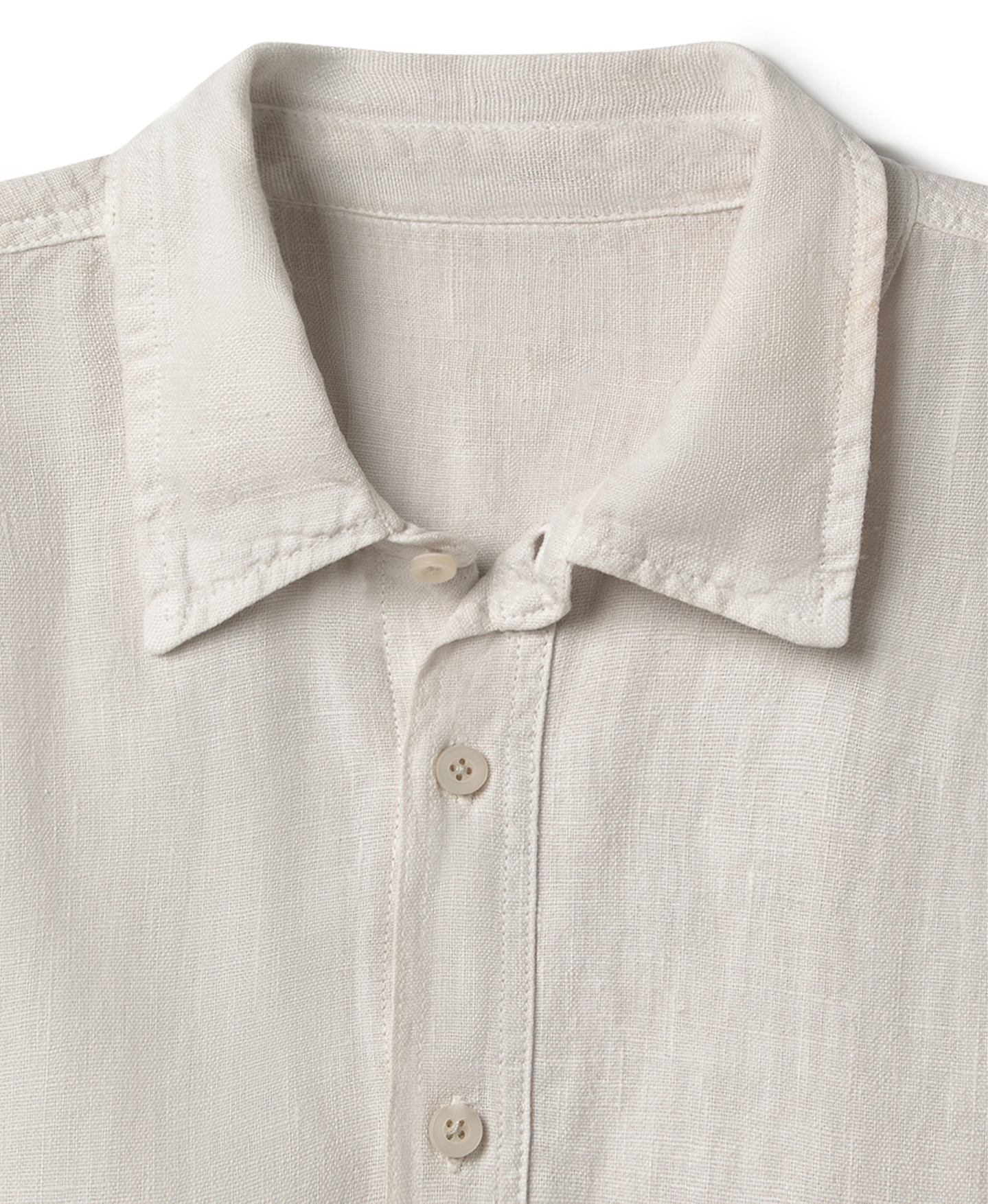 'Ecru' Linen Shirt