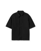 'Jet Black' Linen Shirt
