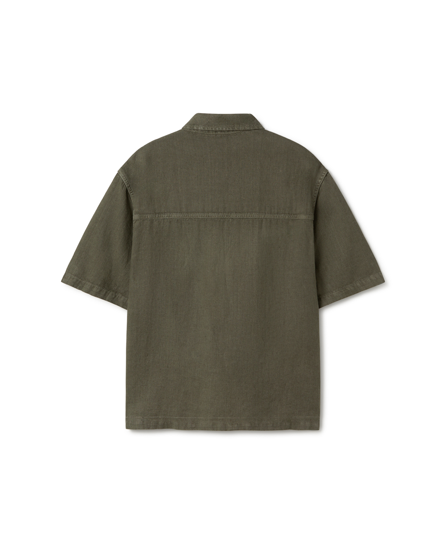 'Olive' Linen Shirt