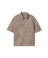 'Taupe' Linen Shirt