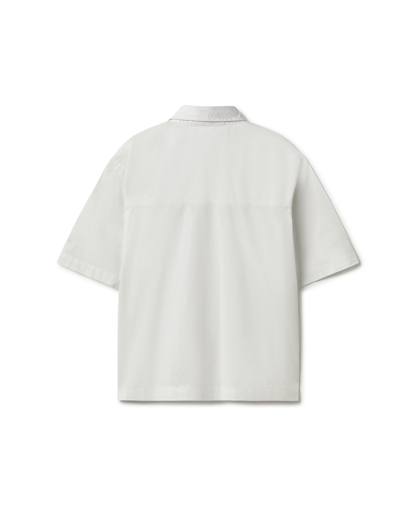 'Bone white' Poplin Shirt