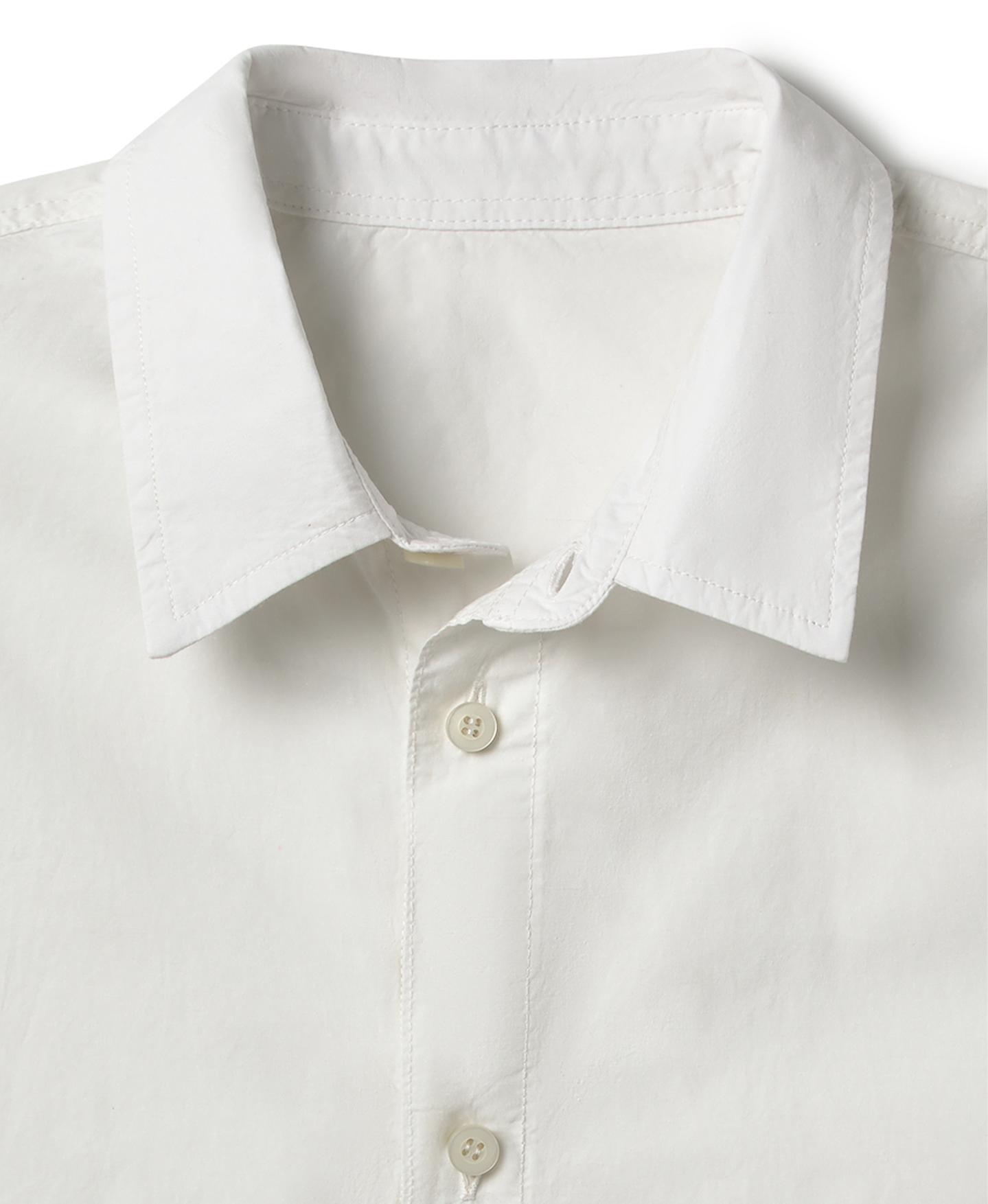 'Bone white' Poplin Shirt