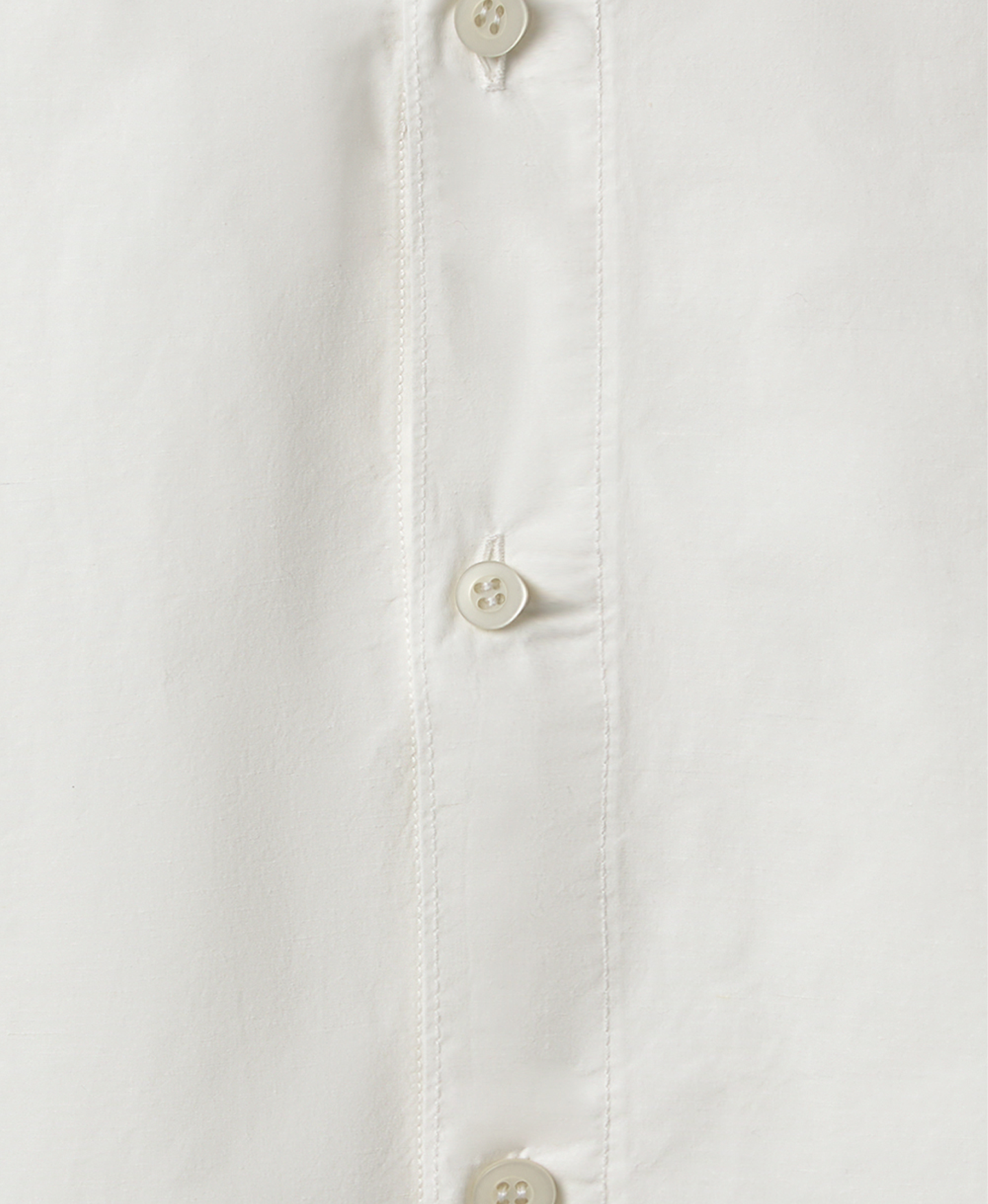 'Bone white' Poplin Shirt
