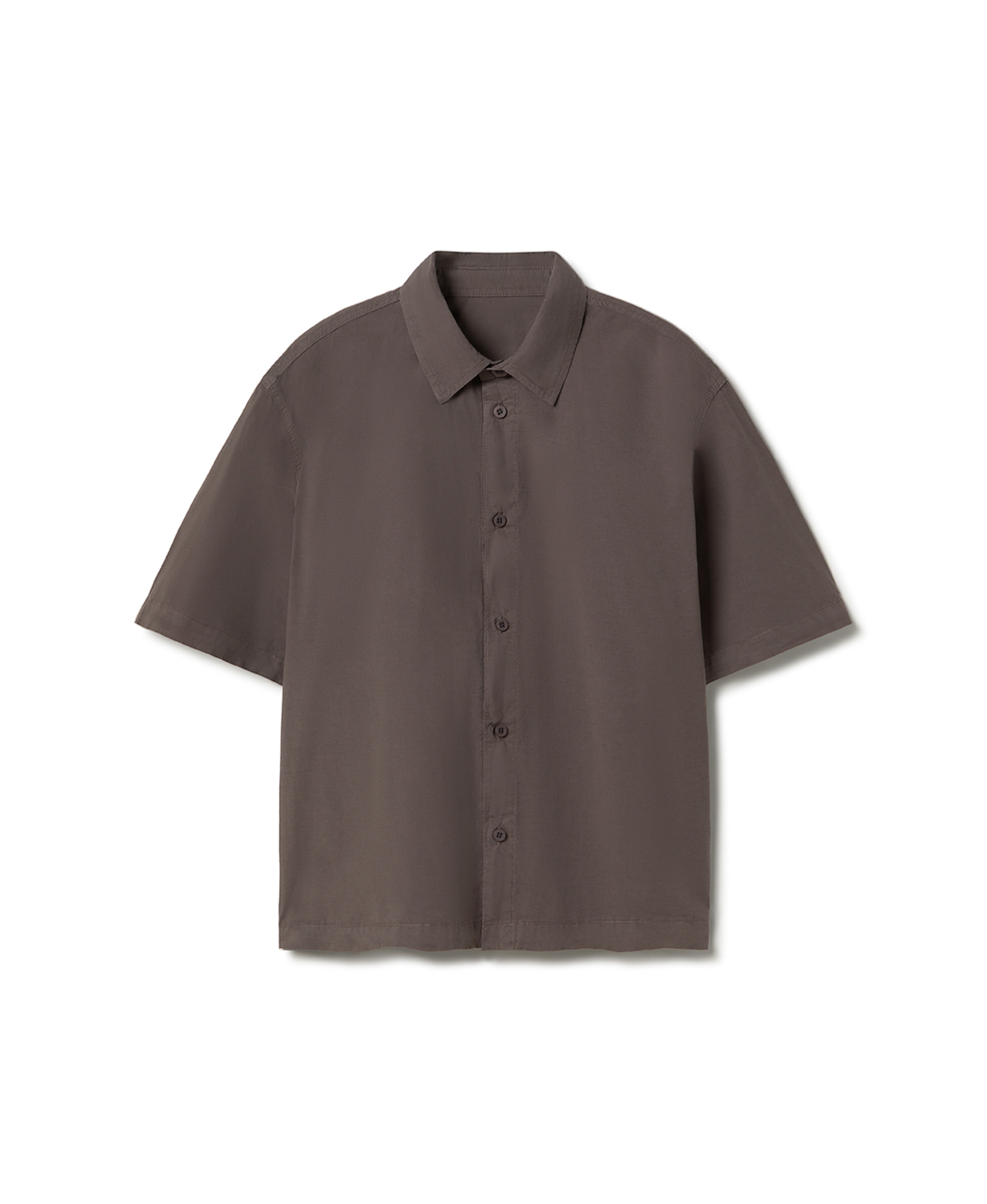 'Chocolate' Poplin Shirt