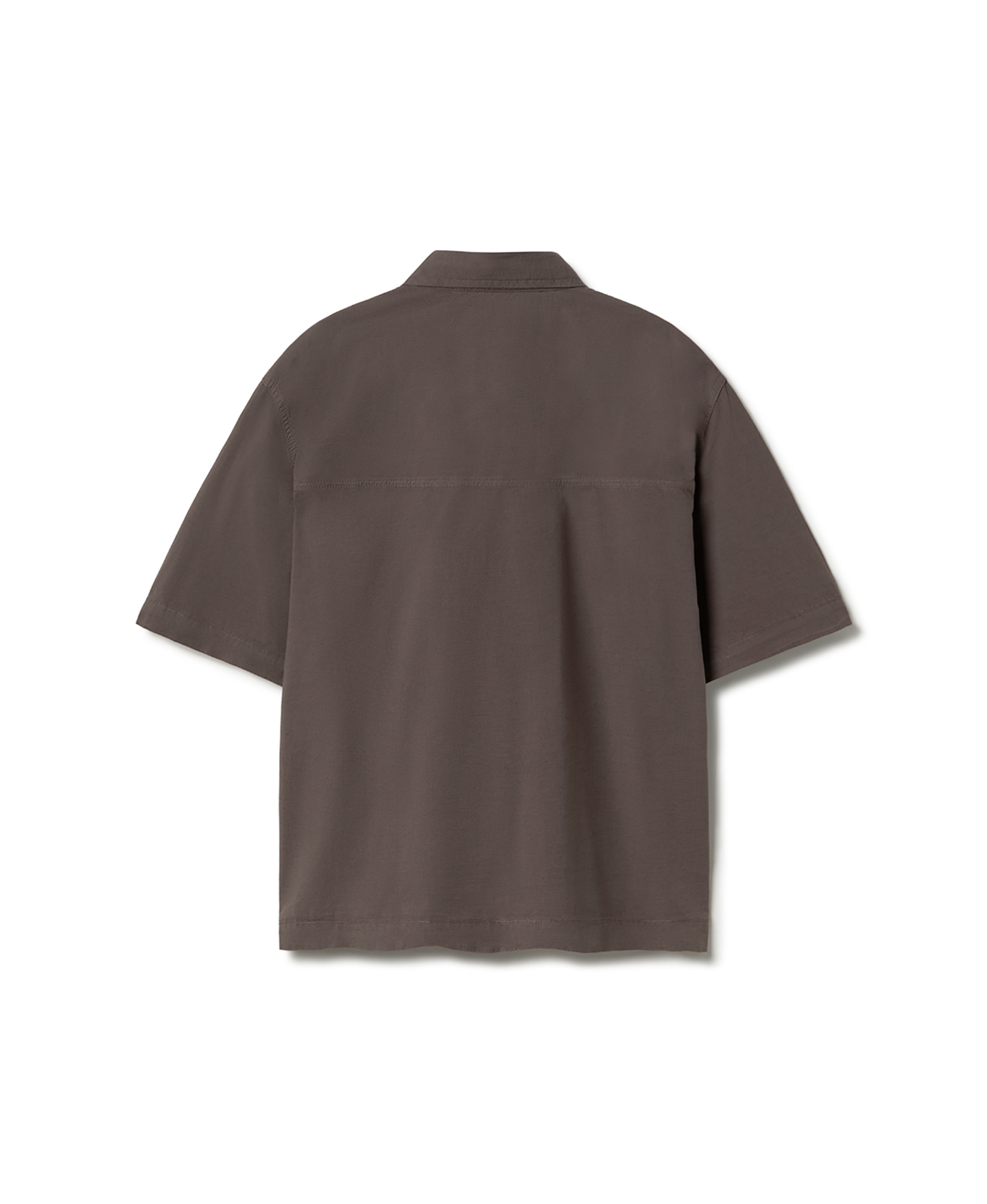 'Chocolate' Poplin Shirt