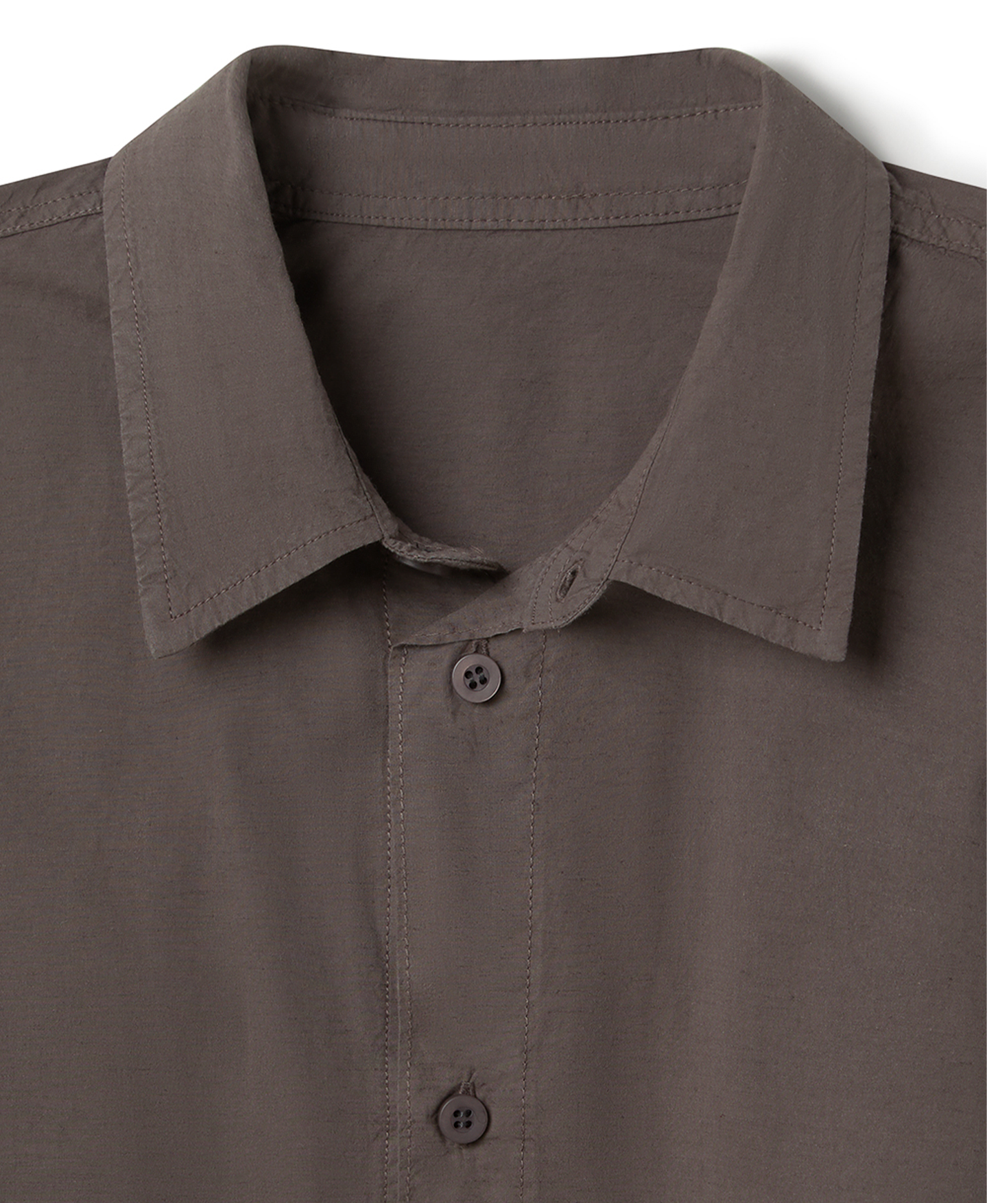'Chocolate' Poplin Shirt