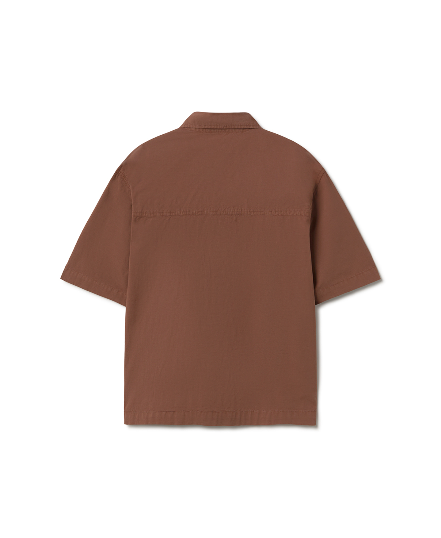 'Cigar' Poplin Shirt