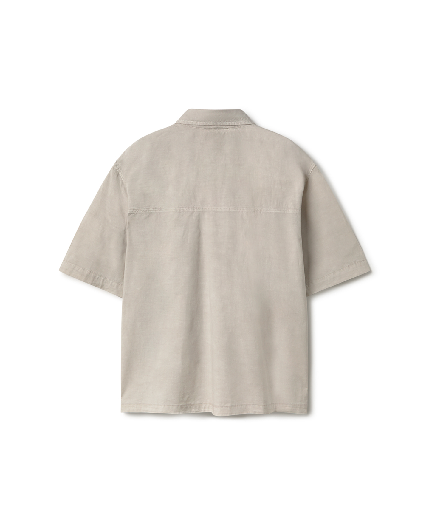 'Ecru' Poplin Shirt