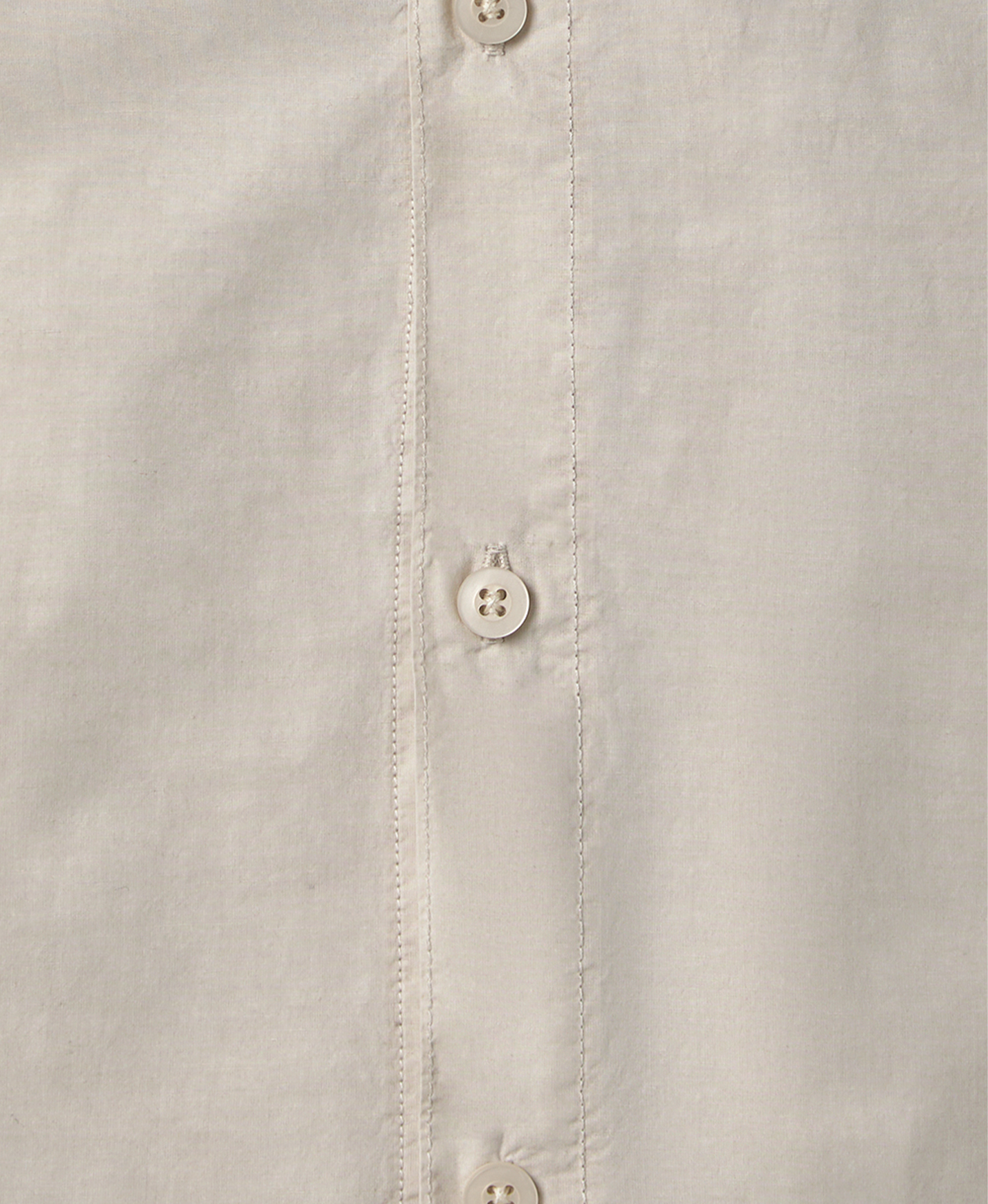 'Ecru' Poplin Shirt