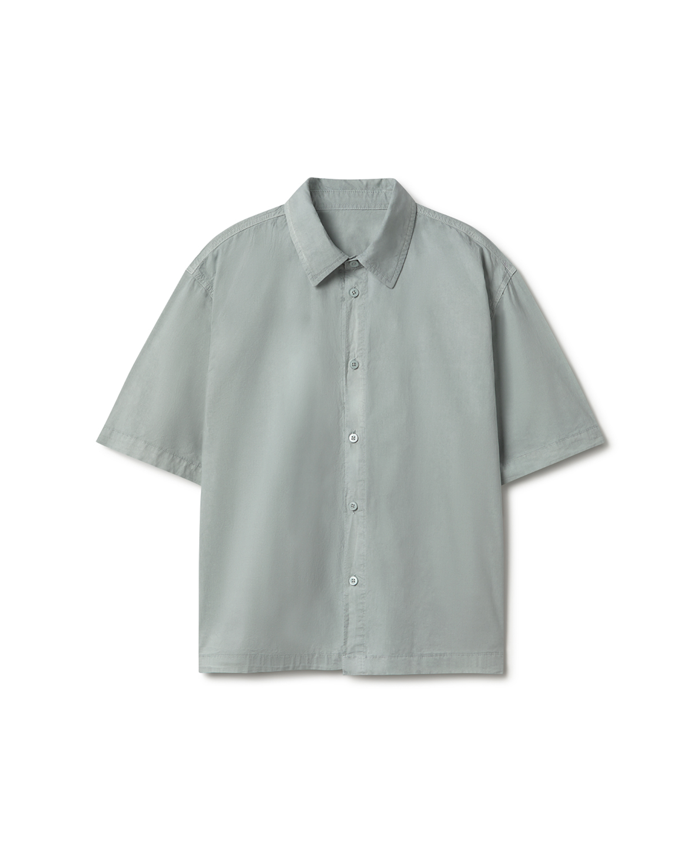 'Ice Blue' Poplin Shirt