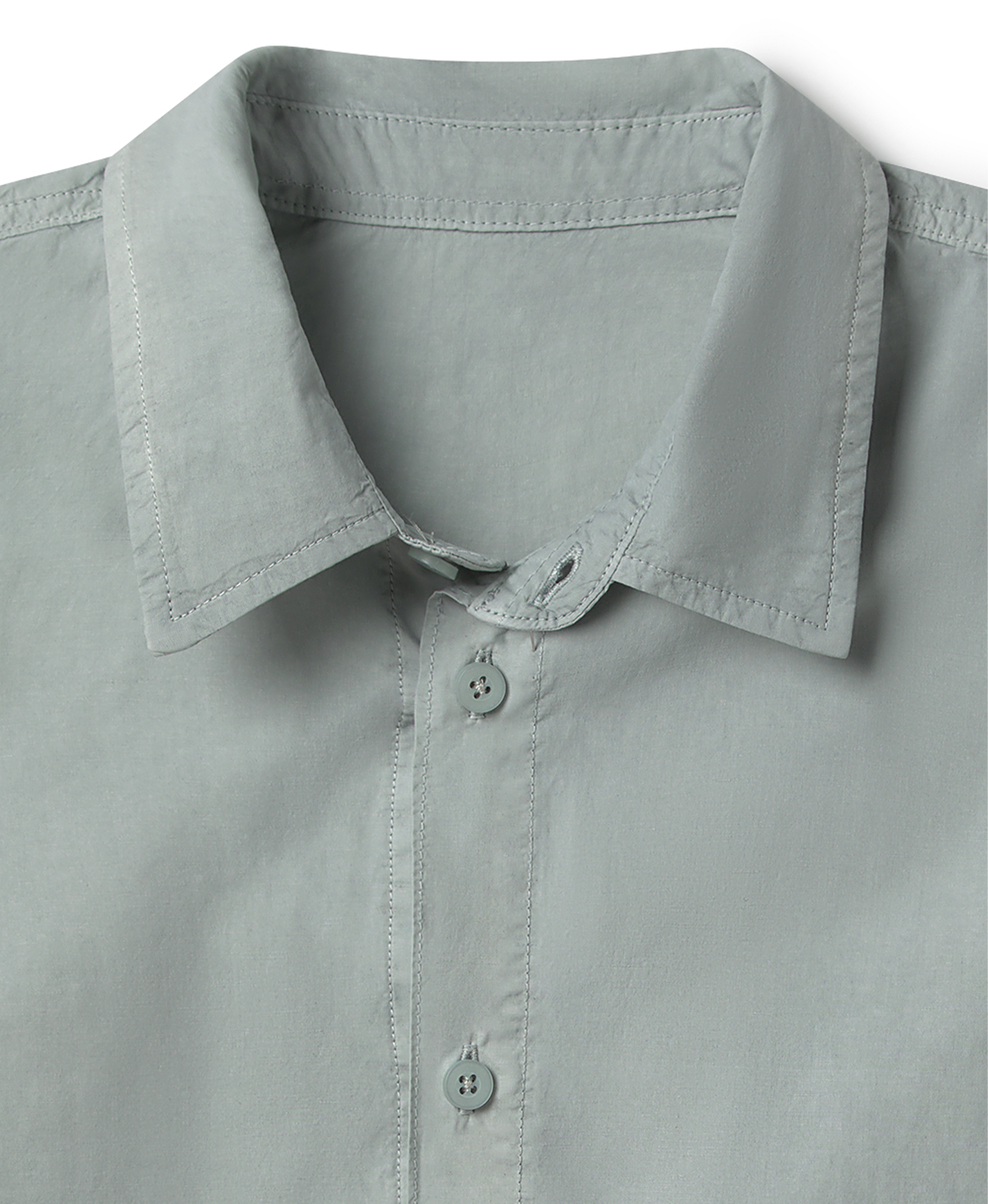 'Ice Blue' Poplin Shirt
