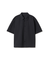 'Jet Black' Poplin Shirt