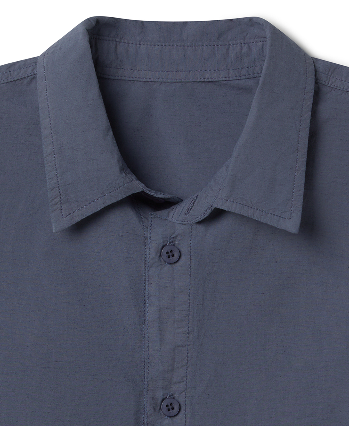 'Navy' Poplin Shirt