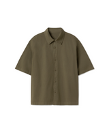 'Olive' Poplin Shirt