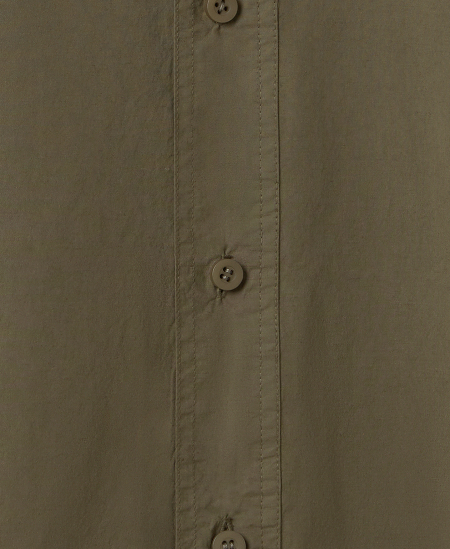 'Olive' Poplin Shirt
