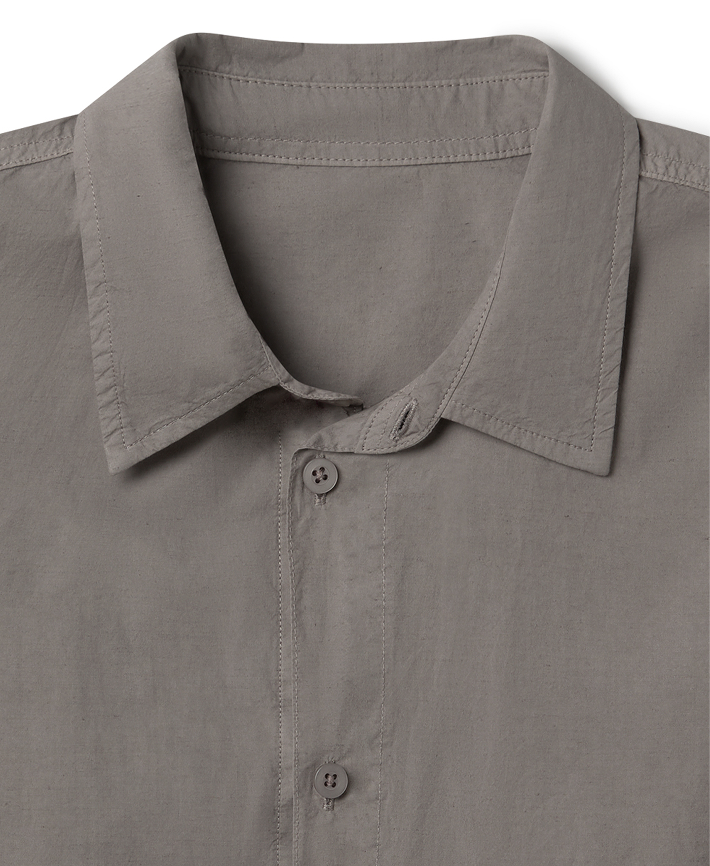 'Taupe' Poplin Shirt