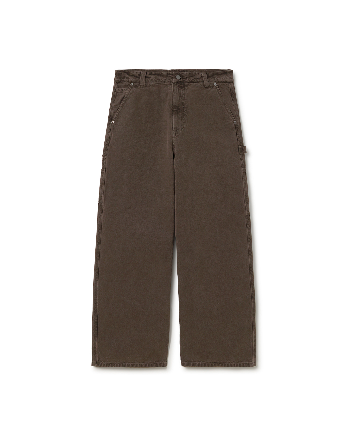 'Mocha Brown' Carpenter Pants