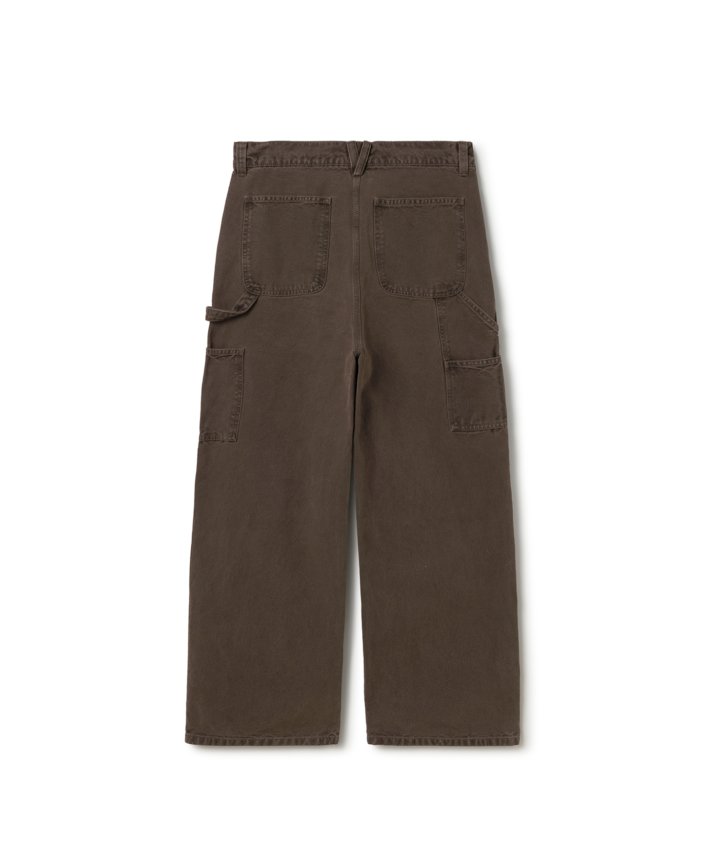 'Mocha Brown' Carpenter Pants