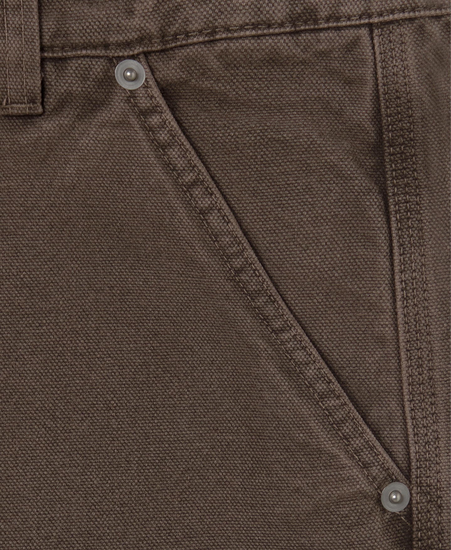 'Mocha Brown' Carpenter Pants