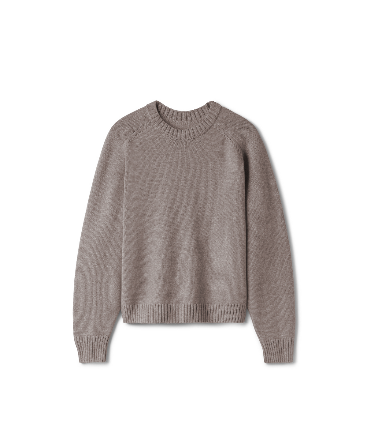 Cashmere 'Brown Melange' Sweater