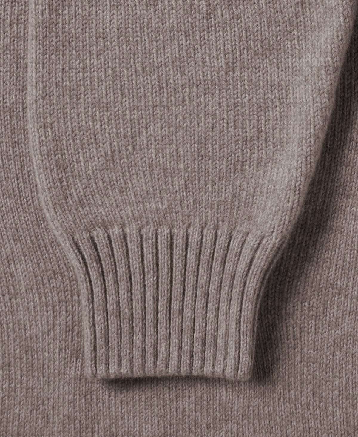 Cashmere 'Brown Melange' Sweater