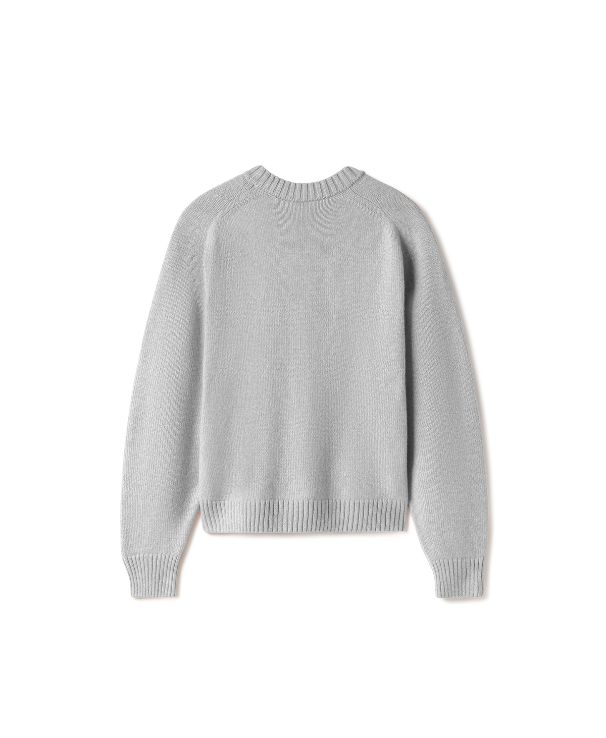 Cashmere 'Light Heather Gray' Sweater