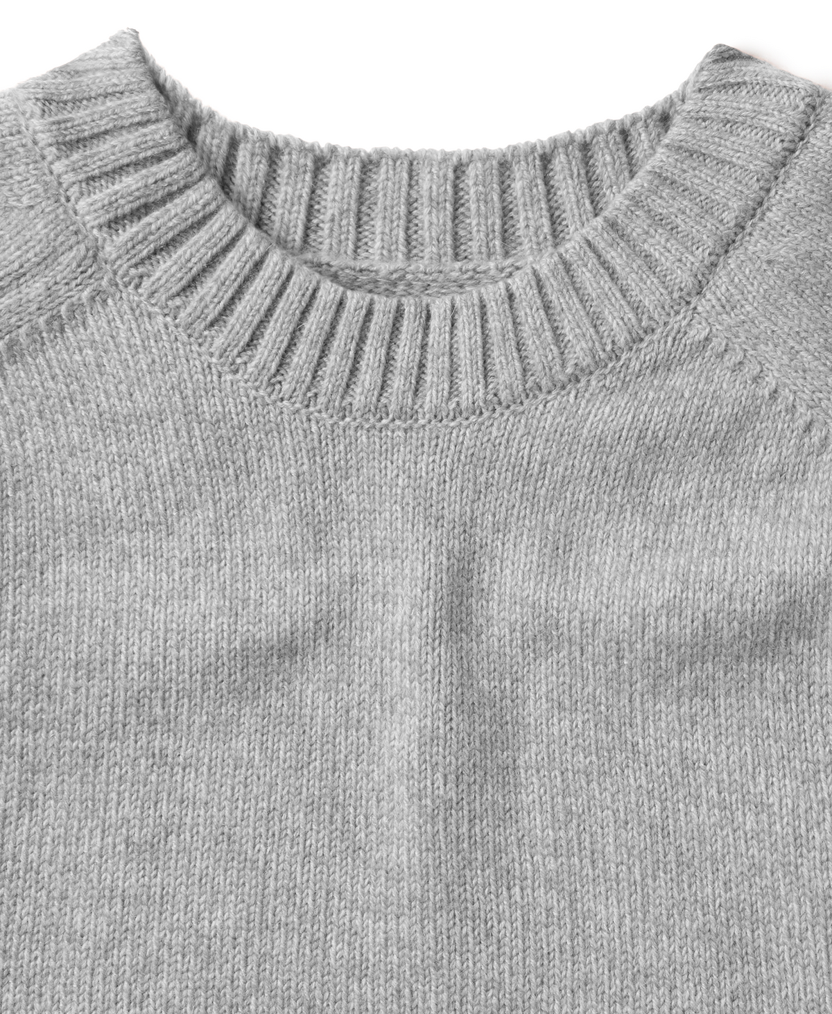 Cashmere 'Light Heather Gray' Sweater