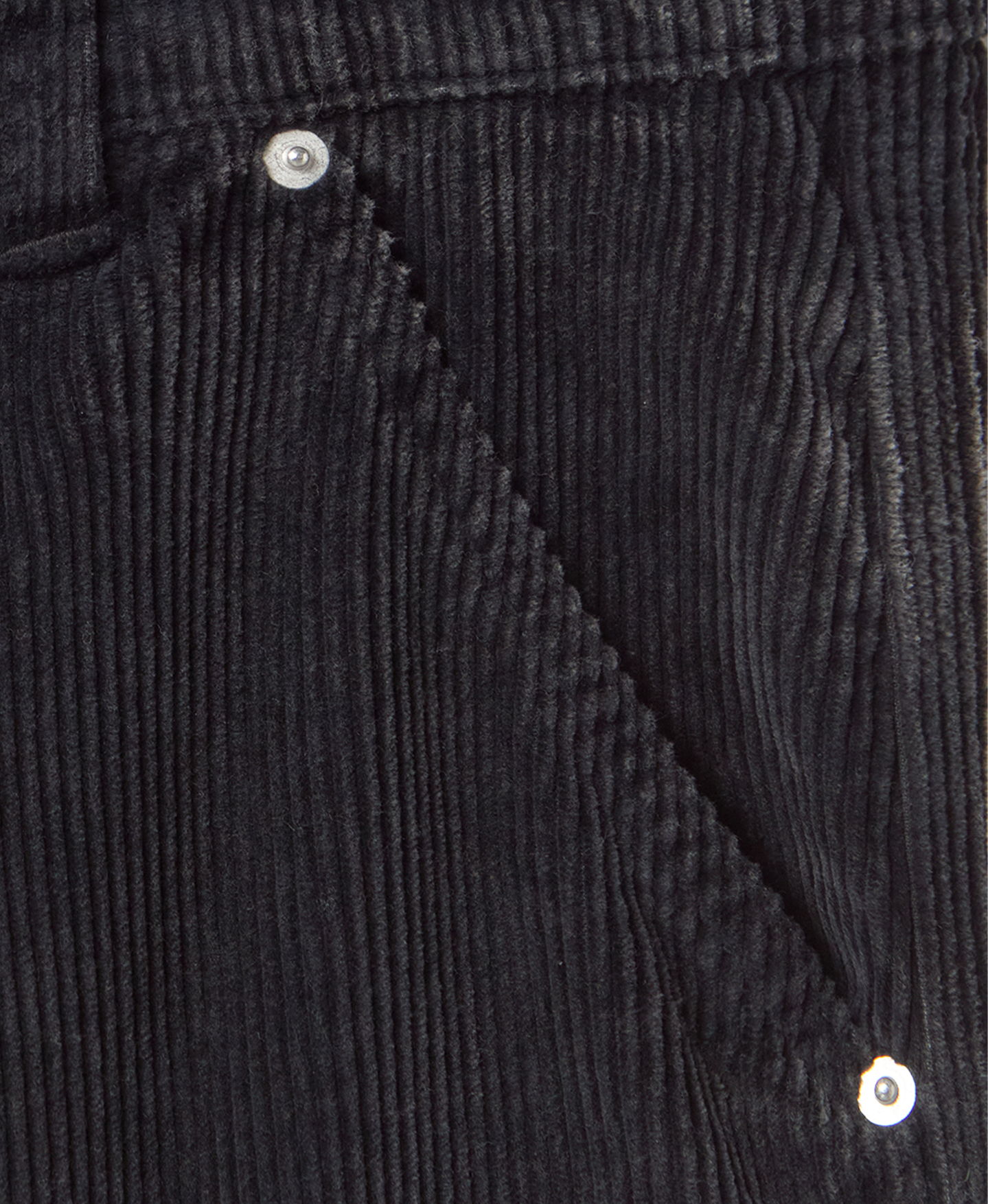 'Anthracite' Corduroy Pants