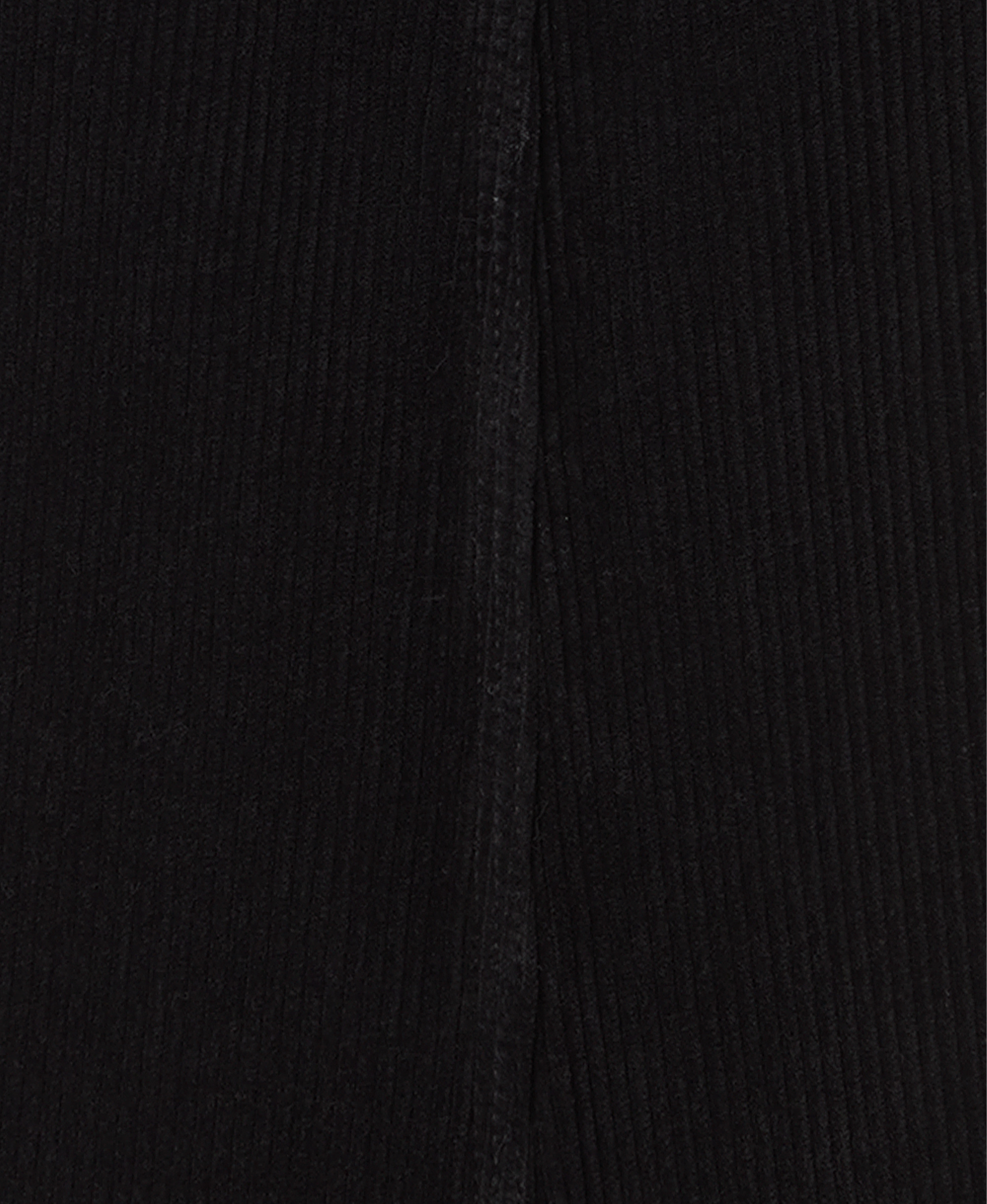 'Jet Black' Corduroy Pants