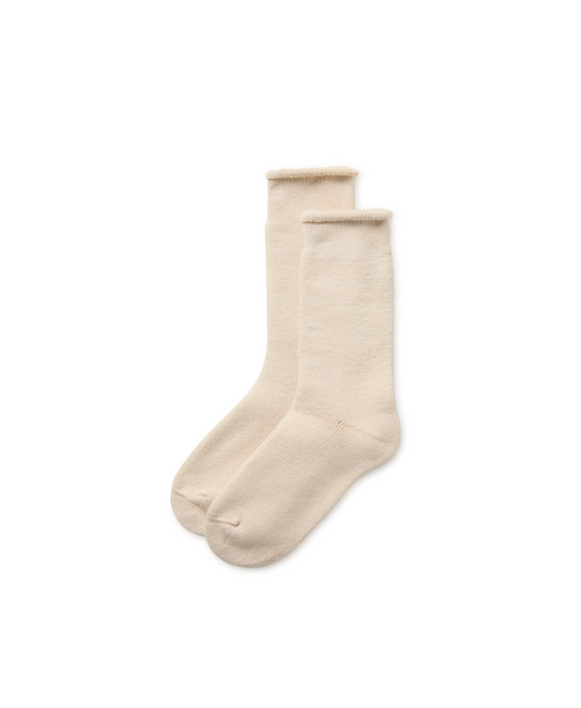 Boucle 'Cream' Socks