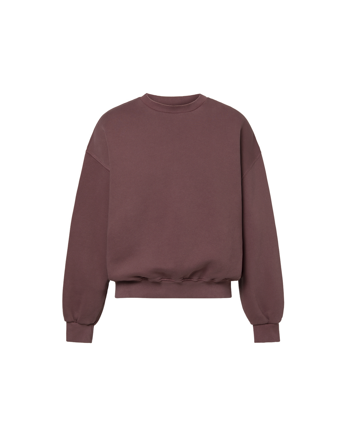 450 GSM 'Burgundy' Crewneck