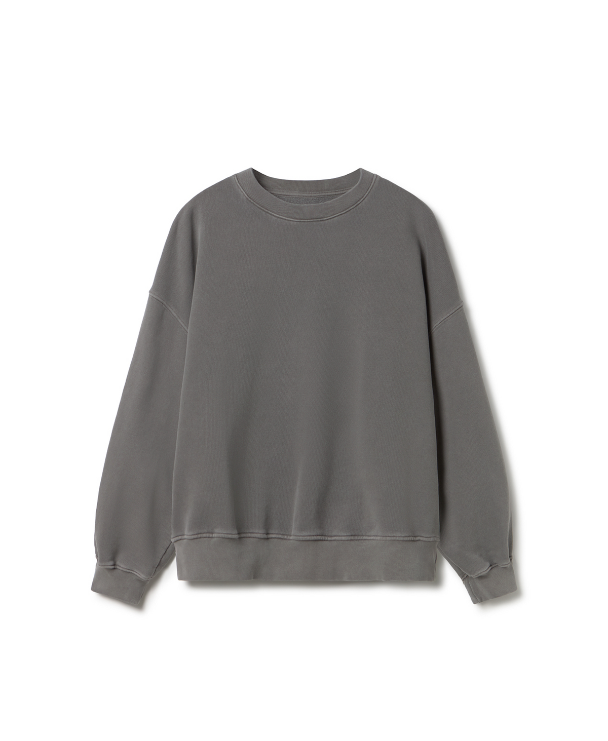 600 GSM 'Mud Gray' Crewneck