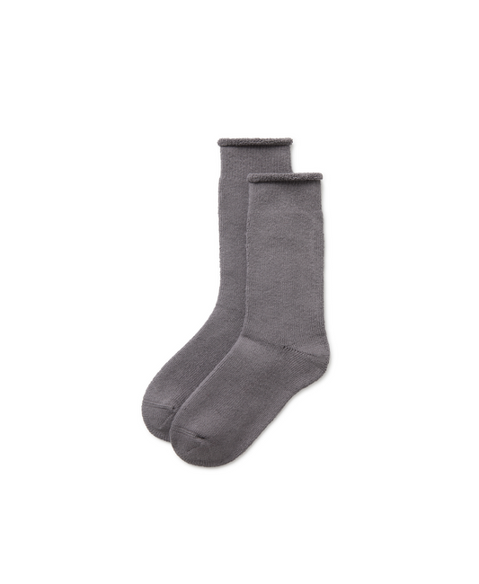 Boucle 'Dark Gray' Socks