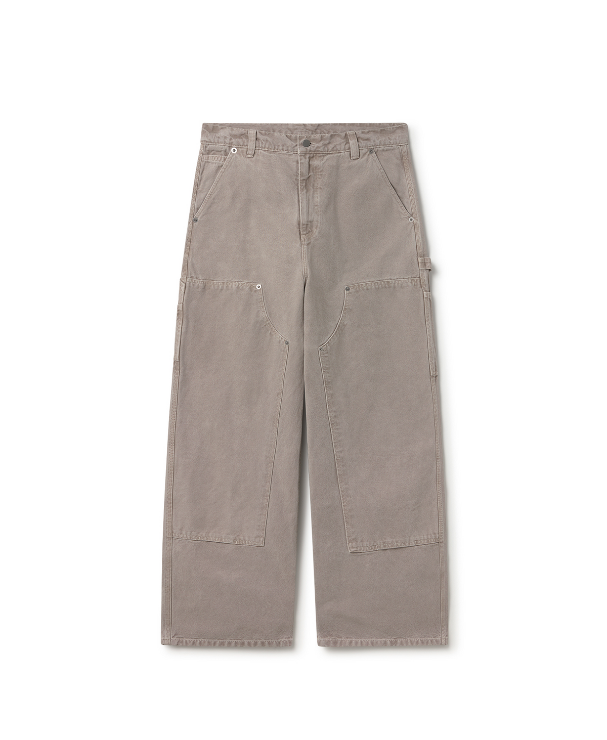 'Taupe' Double Knee Pants