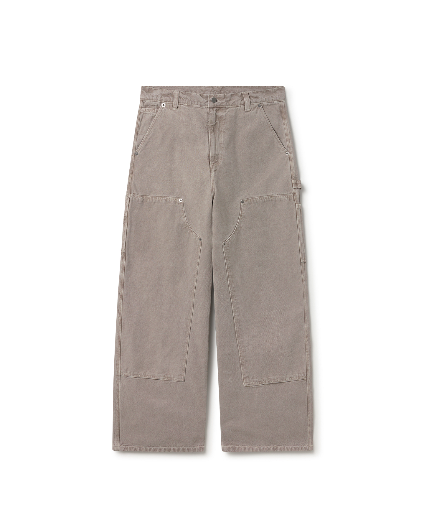 'Taupe' Double Knee Pants